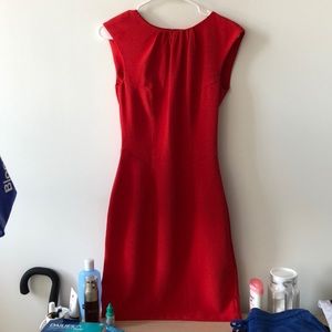 H&M red dress size 4